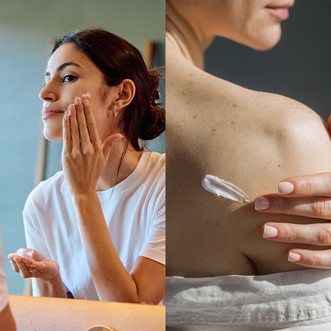 Immagine che raffigura crema base per viso e corpo